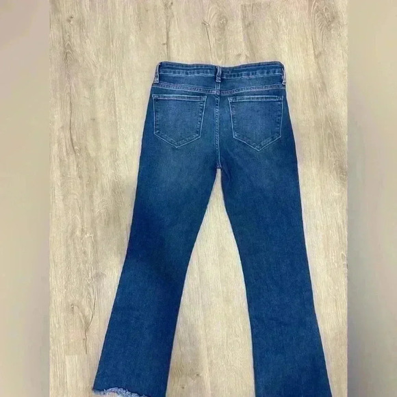 Free People High Rise Fringe Crop Jeans 61502-16515125 SZ 26 - Picture 4 of 11